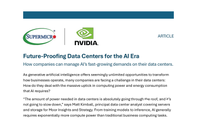 Future-Proofing Data Centers for the AI Era