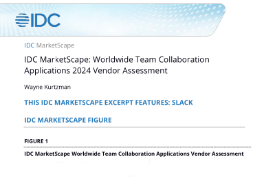 IDC MarketScape:Worldwide Team Collaboration Applications 2024 Vendor Assessment