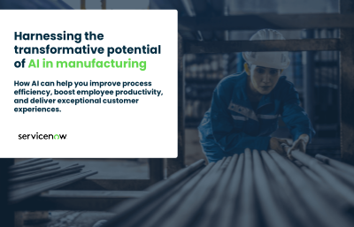 Harnessing the transformative potential of AI in Manufacturing