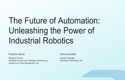 The Future of Automation