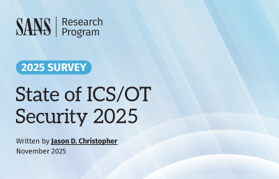 SANS 2025 State of ICS/OT Security Report