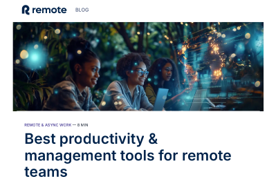 Best productivity & management tools