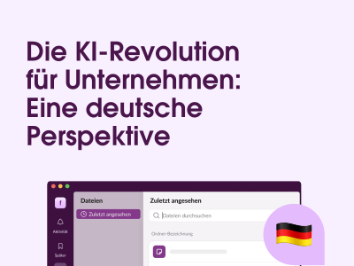 Die KI-Revolution für Unternehmen: Eine deutsche Perspektive