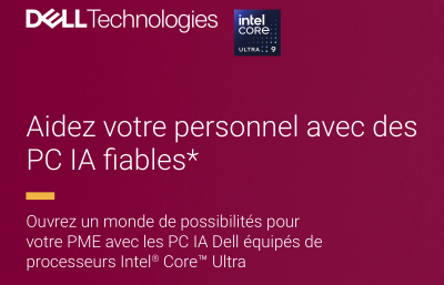 Aidez votre personnel avec des PC IA fiables