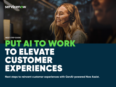 Put AI to work to elevate customer experiences