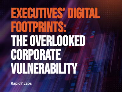 Executive Digital Footprints Threat Report