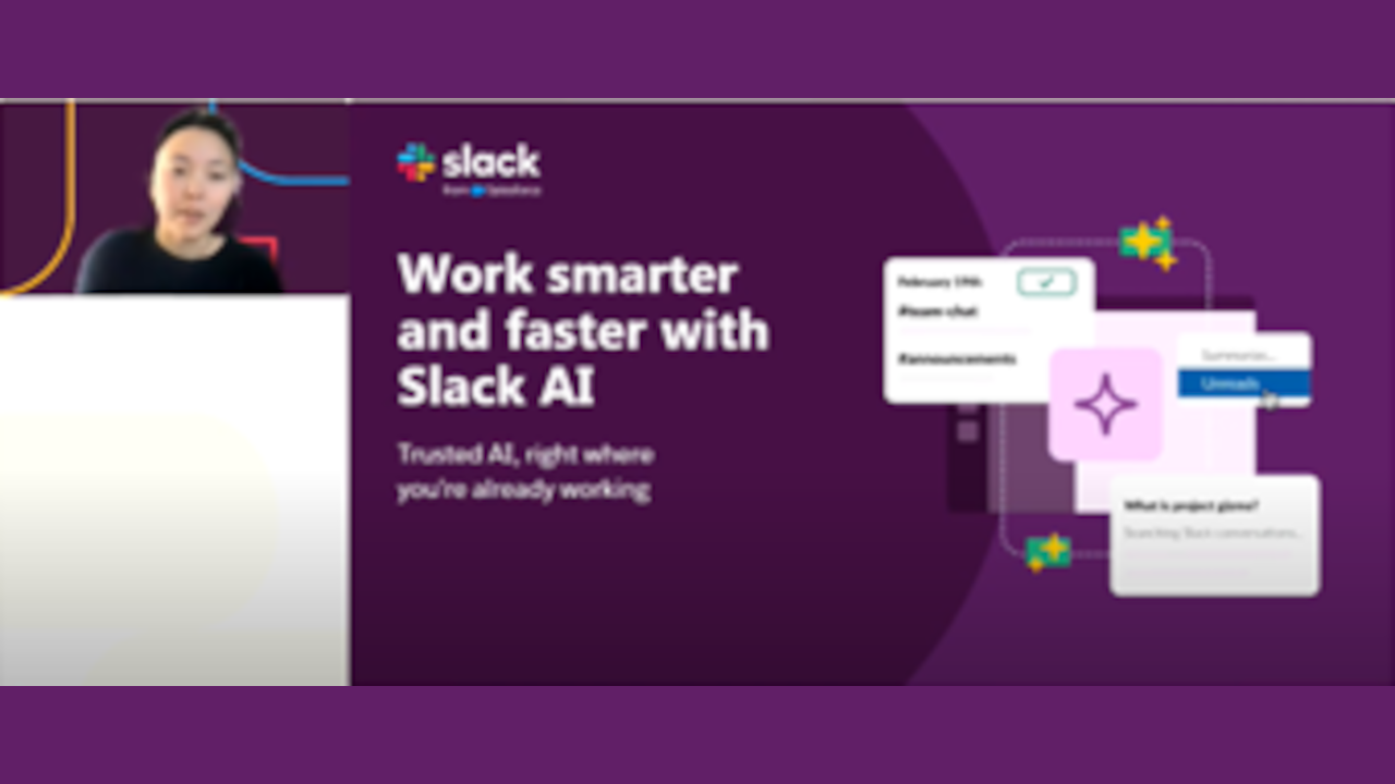 Work smarter and faster with trusted AI in Slack