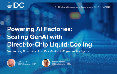 Powering AI Factories: Scaling GenAI with Direct-to-Chip Liquid-Cool