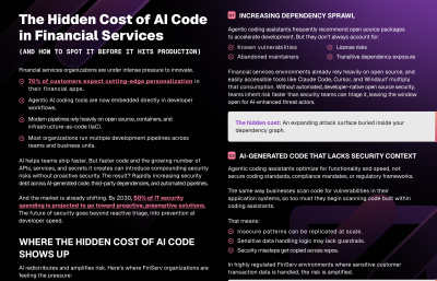 The Hidden Cost of AI Code in Financial Services