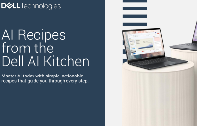 AI Recipes from the Dell AI Kitchen Brochure with Intel Core Ultra Processors