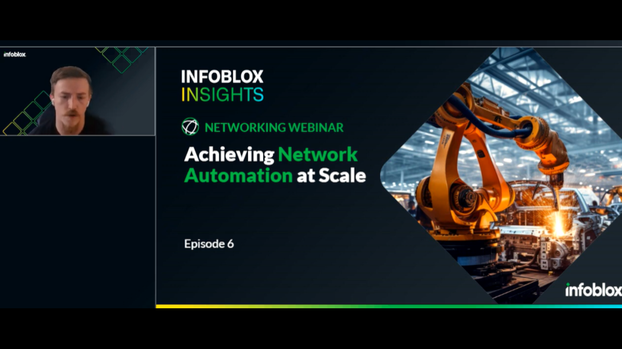 Achieving Network Automation at Scale