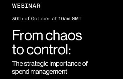 From chaos to control: The strategic importance of spend management