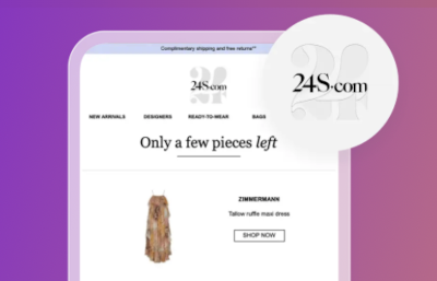 24S boosts sales with AI-powered personalisation