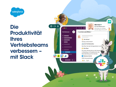 Die Produktivität Ihres Vertriebsteams verbessern – mit Slack