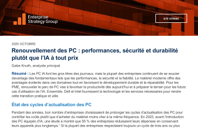 Renouvellement des PC : performances, sécurité et durabilité plutôt que l’IA à tout prix